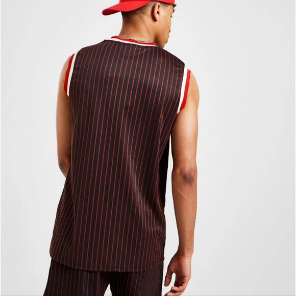 SikSilk Retro Classic Basketball Vest tank Size XS - Picture 3 of 14